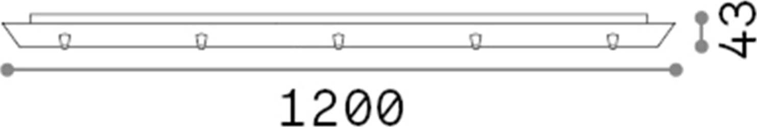 Rosone-Lineare-All-In-Metallo-Cromo-5-Luci