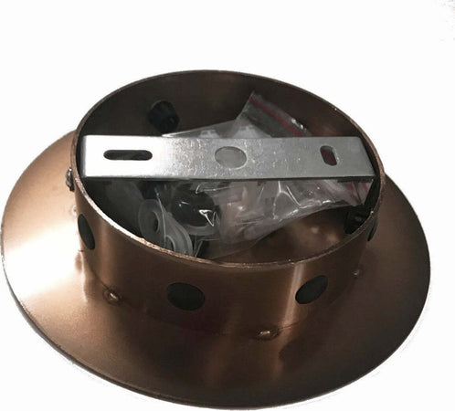 Rosone-metallo-multicavo-Perenz-6255-OB-accessorio-classico-ottone-brunito-soffitto-8-fori