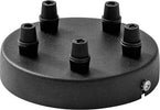 Rosone-Per-Serie-Flash-Flip-Flute-In-Metallo-Nero-Satinato-5-Fori