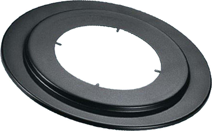 Rosone tondo in acciaio nero, Anello di chiusura per canna fumaria stufa a pellet e legna Fai da te/Caminetti e accessori/Accessori per caminetto/Tubi di scarico La Zappa - Altamura, Commerciovirtuoso.it