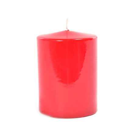 Candela "Pillar Lucid" con scatola regalo, decorazione natalizia per interno ed esterno