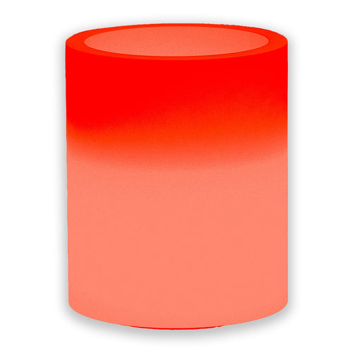 Vaso luminoso Venusio Bright rotondo decorazione con led per esterno Made in Italy