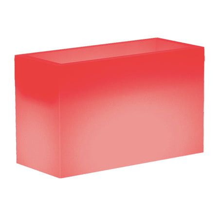 Vaso luminoso FlowerPot Bright con led decorazione "Made in Italy" per esterno