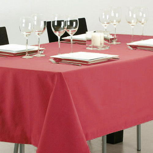 Tovaglia nataliza da 250 x 145 cm, decorazione in plastica, tinta unita
