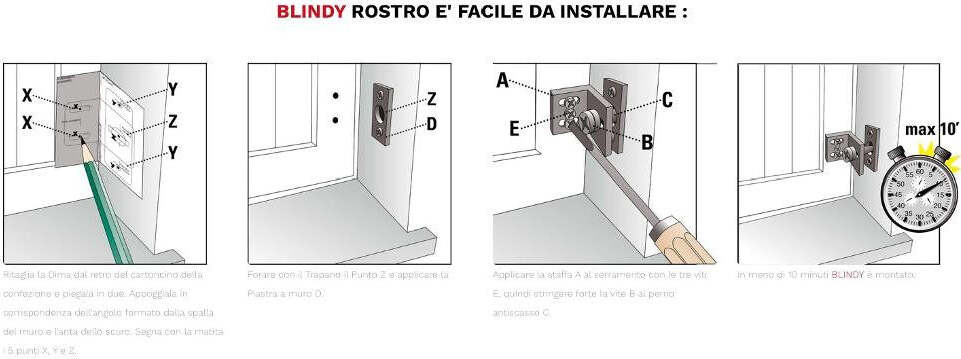 Rostro-sicurezza-regolabile-Blindy-nero-BPA200