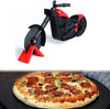 Rotella-Liscia-Taglia-Pizza-A-Forma-Di-Moto-Motociclo-Tagliapizza-Professionale