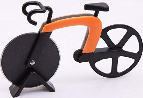 ROTELLA TAGLIAPIZZA A FORMA DI BICICLETTA LAME IN ACCIAIO INOX TAGLIA PIZZA Casa e cucina/Utensili da cucina/Rotelle tagliapizza Trade Shop italia - Napoli, Commerciovirtuoso.it