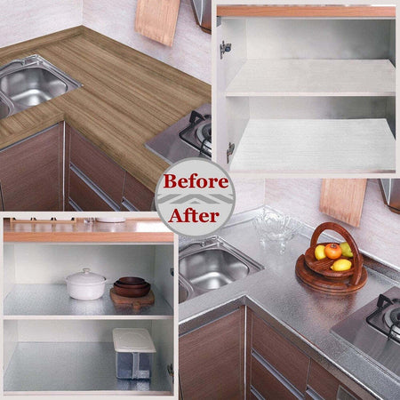 Rotolo Adesivo Alluminio 61cmx3mt Per Cassetti Mobili Armadi Parati Cucina 70504 Casa, arredamento e bricolage > Accessori Casa > Stickers e Adesivi Trade Shop italia - Napoli, Commerciovirtuoso.it