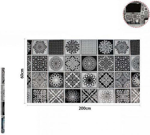 Rotolo Adesivo Muri Parete Carta Da Parati Adesiva 60cmx2mt Maioliche Nere 70858 Casa e cucina/Decorazioni per interni/Accessori decorativi/Sticker decorativi/Adesivi e murali da parete/Adesivi da parete Trade Shop italia - Napoli, Commerciovirtuoso.it