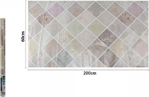 Rotolo Adesivo Per Muri Parete Carta Da Parati 60cmx2mt Effetto Mattonelle 70863 Casa, arredamento e bricolage > Accessori Casa > Stickers e Adesivi Trade Shop italia - Napoli, Commerciovirtuoso.it