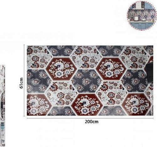 Rotolo Adesivo Per Muri Parete Carta Da Parati 61cm X 2mt Esagoni Floreali 70859 Casa, arredamento e bricolage > Accessori Casa > Stickers e Adesivi Trade Shop italia - Napoli, Commerciovirtuoso.it