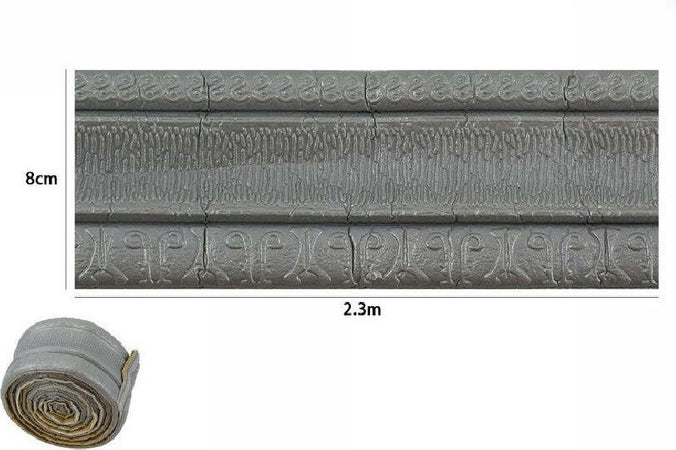 Rotolo Carta Adesiva Per Parati Mobili Greca Stampa 3d Grigio 8cm X 2.3mt 69220 Casa, arredamento e bricolage > Accessori Casa > Stickers e Adesivi Trade Shop italia - Napoli, Commerciovirtuoso.it