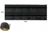 Rotolo-Carta-Adesiva-Per-Parati-Mobili-Greca-Stampa-3d-Nera-8-Cm-X-2.3-Mt-69221