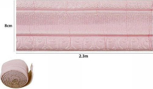Rotolo Carta Adesiva Per Parati Mobili Greca Stampa 3d Rosa 8 Cm X 2.3 Mt 69217 Casa, arredamento e bricolage > Accessori Casa > Stickers e Adesivi Trade Shop italia - Napoli, Commerciovirtuoso.it
