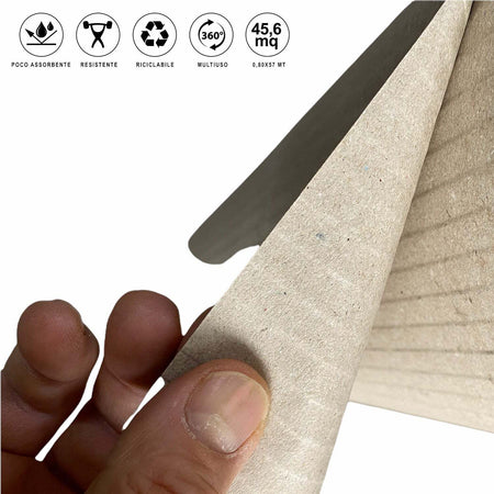 Rotolo-Cartone-Ondulato-Copripavimento-80cmx57mt,-Lento-Assorbimento-per-Non-Macchiare-il-Pavimento