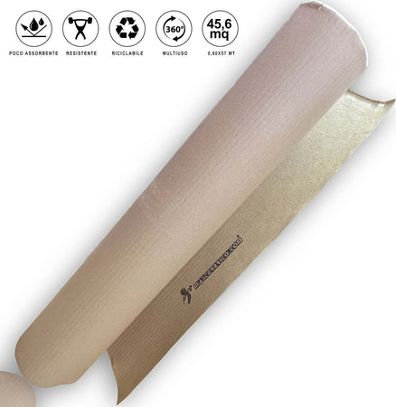 Rotolo-Cartone-Ondulato-Copripavimento-80cmx57mt,-Lento-Assorbimento-per-Non-Macchiare-il-Pavimento