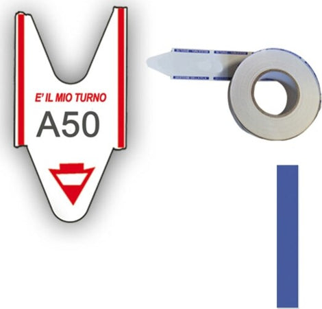 Rotolo da 2000 ticket per elimina code - blu - Printex - conf. 5 rotoli Fai da te/Sicurezza e protezione/Attrezzature per sicurezza sul lavoro/Apparecchiature anticaduta/Corde e cordoni di contenimento Eurocartuccia - Pavullo, Commerciovirtuoso.it