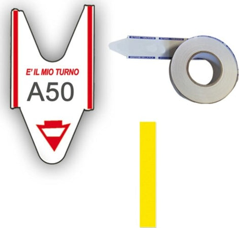 Rotolo da 2000 ticket per elimina code - giallo - Printex - conf. 5 rotoli Fai da te/Sicurezza e protezione/Attrezzature per sicurezza sul lavoro/Apparecchiature anticaduta/Corde e cordoni di contenimento Eurocartuccia - Pavullo, Commerciovirtuoso.it