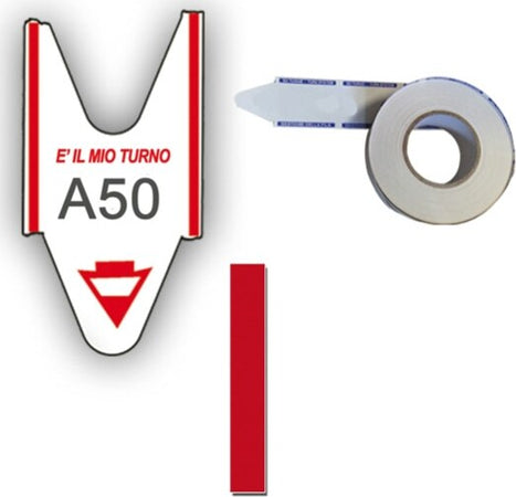 Rotolo da 2000 ticket per elimina code - rosso - Printex - conf. 5 rotoli Fai da te/Sicurezza e protezione/Attrezzature per sicurezza sul lavoro/Apparecchiature anticaduta/Corde e cordoni di contenimento Eurocartuccia - Pavullo, Commerciovirtuoso.it
