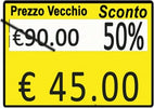 Rotolo da 600 etichette per Printex Z 17 - PREZZO VECCHIO SCONTO - 26x19 mm - adesivo removibile - giallo - Printex - pack 10 rotoli Cancelleria e prodotti per ufficio/Archivio ufficio e accessori per scrivania/Etichette divisori per schedario e timbri/Etichette ed etichette adesive/Etichette per prezzatrici Eurocartuccia - Pavullo, Commerciovirtuoso.it
