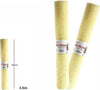 Rotolo-Nastro-In-Organza-Giallo-Fiori-Bomboniere-Hobby-Misura-50cm-X-4,5mt-63616