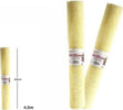 Rotolo-Nastro-In-Organza-Giallo-Fiori-Bomboniere-Hobby-Misura-50cm-X-4,5mt-63616