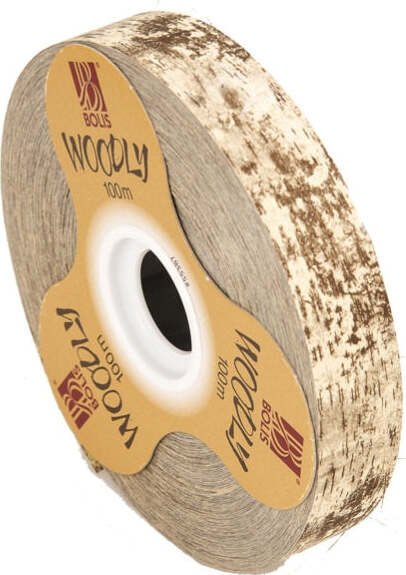 Rotolo nastro Woodly - corteccia-avorio - 24mm x 100mt - Bolis Casa e cucina/Decorazioni per interni/Addobbi e decorazioni per ricorrenze/Decorazioni natalizie/Fiocchi e nastri Eurocartuccia - Pavullo, Commerciovirtuoso.it