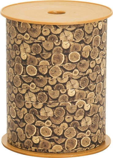 Rotolo nastro Woodly - tronchi - 10mm x 200mt - Bolis Casa e cucina/Decorazioni per interni/Addobbi e decorazioni per ricorrenze/Decorazioni natalizie/Fiocchi e nastri Eurocartuccia - Pavullo, Commerciovirtuoso.it