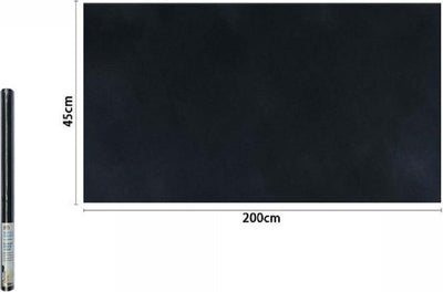 Rotolo Pellicola Adesiva In Pvc Nera 45 Cm X 2 Metri Mobili Casa Cassetti 71261 Casa, arredamento e bricolage > Accessori Casa > Stickers e Adesivi Trade Shop italia - Napoli, Commerciovirtuoso.it