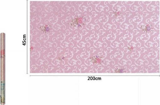Rotolo-Pellicola-Adesiva-In-Pvc-Rosa-Con-Fiori-45cm-X-2mt-Mobili-Cassetti-71217