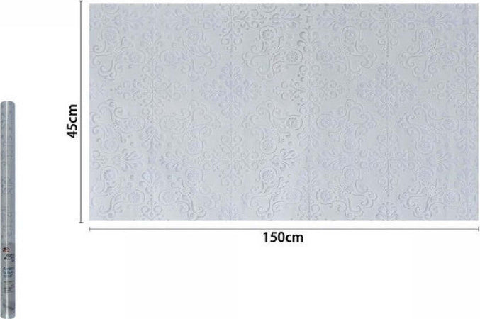 Rotolo Pellicola Adesiva Per Parete Damascata Bianca 45x150 Cm Parati Casa 71296 Casa, arredamento e bricolage > Accessori Casa > Stickers e Adesivi Trade Shop italia - Napoli, Commerciovirtuoso.it