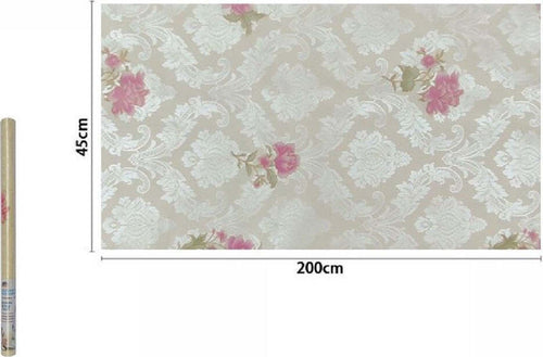 Rotolo Pellicola Adesiva Pvc Damascato Con Fiori Rosa 45cmx2mt Mobili 71220 Casa Casa, arredamento e bricolage > Accessori Casa > Stickers e Adesivi Trade Shop italia - Napoli, Commerciovirtuoso.it