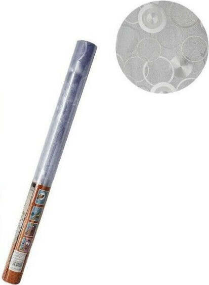 Rotolo-Pellicola-Finestre-Decorativa-2d-Opaca-Cerchi-45cmx2m-Adesiva-Vetro-10104