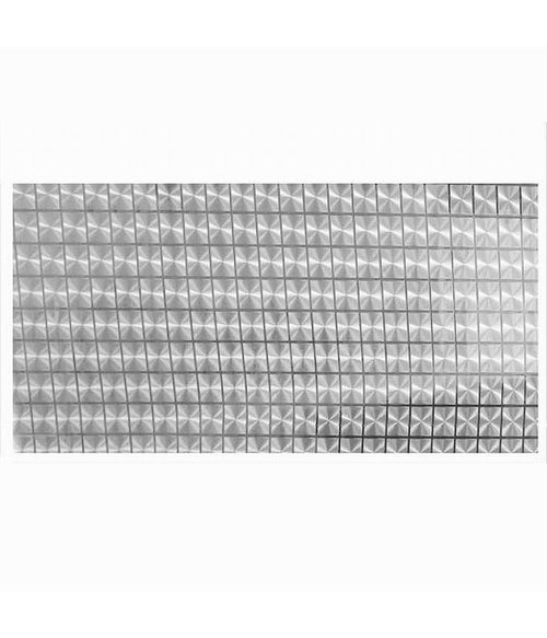 Rotolo Pellicola Finestre Strisce Statiche 2d Opaca 45cmx2mt Adesiva Vetro 10107