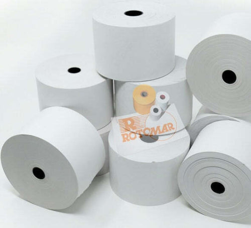 Rotolo per distributori self service - carta termica BPA free - 57 mm x 100 mt - diametro esterno 90 mm - 55 gr - anima 12 mm - Rotomar [multipack] 24 pezzi Cancelleria e prodotti per ufficio/Elettronica per ufficio/Accessori/Carta in rotoli Eurocartuccia - Pavullo, Commerciovirtuoso.it