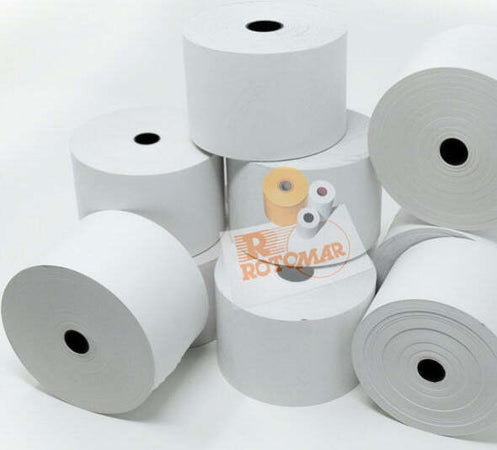 Rotolo per distributori self service - carta termica BPA free - 57 mm x 130 mt - diametro esterno 100 mm - 55 gr - anima 12 mm - Rotomar [multipack] 24 pezzi Cancelleria e prodotti per ufficio/Elettronica per ufficio/Accessori/Carta in rotoli Eurocartuccia - Pavullo, Commerciovirtuoso.it
