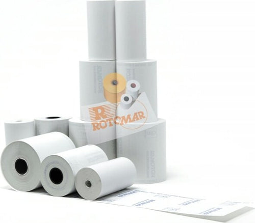 Rotolo per pos - carta termica BPA free - 57 mm x 8 5 mt - 48 gr - senza anima - blister 12 pezzi Cancelleria e prodotti per ufficio/Elettronica per ufficio/Accessori/Carta in rotoli Eurocartuccia - Pavullo, Commerciovirtuoso.it