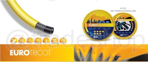 Rotolo Tubo Per Irrigazione Giardino Acqua 3 Strati Retinato Giallo Euro Giardino e giardinaggio/Attrezzi da giardino e attrezzature per l'irrigazione/Attrezzature per l'irrigazione/Attrezzature per l'irrigazione automatica/Tubi per irrigazione Trade Shop italia - Napoli, Commerciovirtuoso.it
