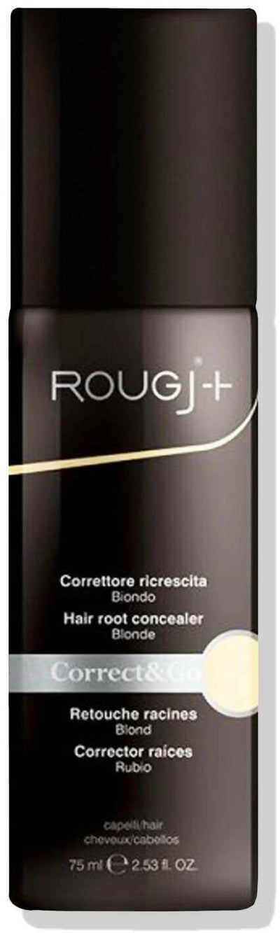 Rougj Correct&go Correttore Ricrescita Per Capelli 75ml Spray Colorato Capelli Bianchi