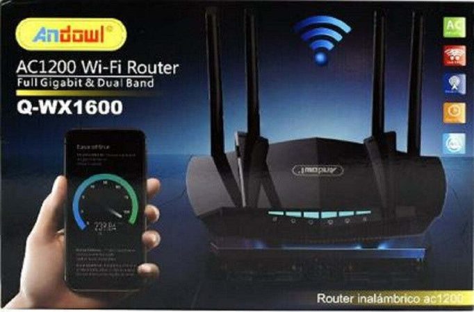 Router Wireless Ac1200 Wifi 2.4ghz+5ghz Full Gigabit Dual Band Wps Casa Q-wx1600 Elettronica/Informatica/Periferiche di rete/Router Trade Shop italia - Napoli, Commerciovirtuoso.it