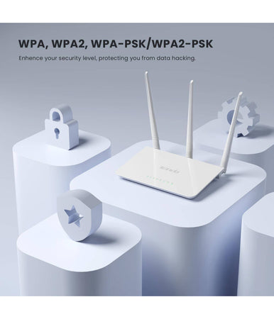 Router Wireless N300 Access Point Wi-fi 802.11 2.4g Ethernet Lan Antenna Esterno