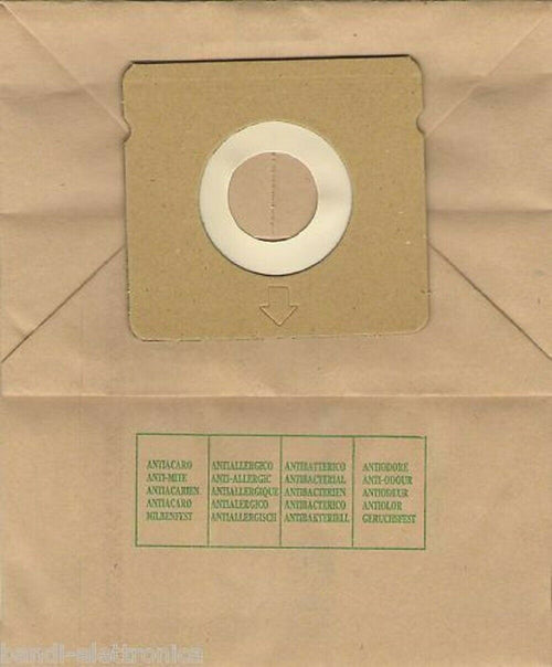 ROWENTA - 5 SACCHETTI ASPIRAPOLVERE - COMPACTEO -  COMPACTEO ERGO  RO1733 1755/1767 - NS 382 Casa e cucina/Aspirapolvere e pulizia di pavimenti e finestre/Accessori per aspirapolvere/Sacchetti per aspirapolvere/Sacchetti per aspirapolvere verticale Rossi Ricambi - Venetico Marina, Commerciovirtuoso.it