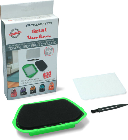 ROWENTA KIT FILTRO HEPA ASPIRAPOLVERE ZR005501 COMPACTEO ERGO CYCLONIC RO53 Casa e cucina/Aspirapolvere e pulizia di pavimenti e finestre/Accessori per aspirapolvere/Filtri/Filtri per aspirapolvere verticale Rossi Ricambi - Venetico Marina, Commerciovirtuoso.it