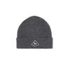 Roy Roger’s Cappello beanie unisex in maglia a coste antracite melange