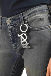 Roy-Roger's-Jeans-Grigio-Donna-Cotone-Cerniera-Mod.DUNIA-T-541-da-donna