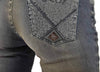 Roy-Roger's-Jeans-Grigio-Donna-Cotone-Cerniera-Mod.DUNIA-T-541-da-donna