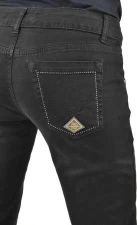 Roy-Roger's-Jeans-Nero-Donna-Cotone-Cerniera-Mod.SHERRY-01T-818-36-da-donna