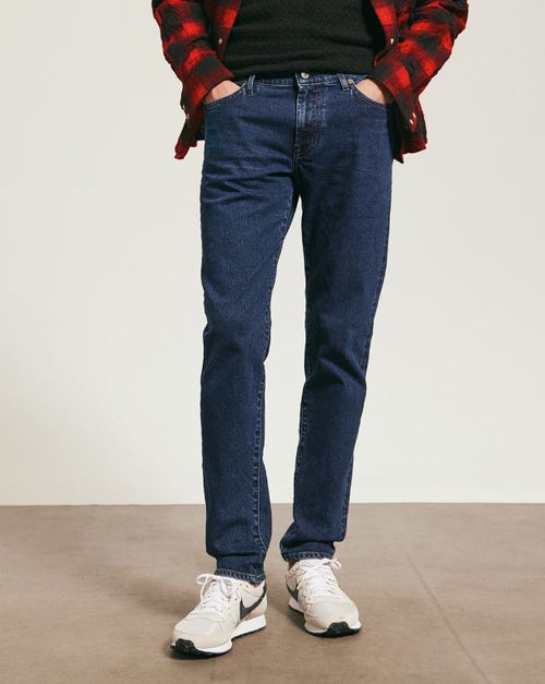 ROY-ROGER'S-Pantaloni-Blu-da-uomo