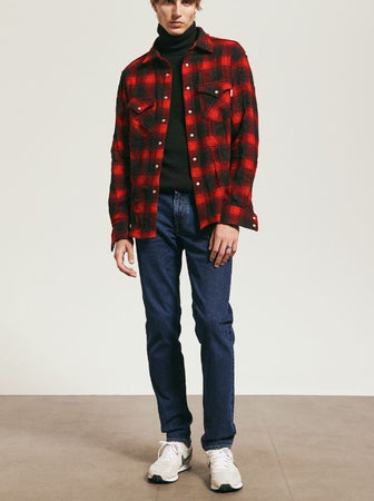 ROY-ROGER'S-Pantaloni-Blu-da-uomo