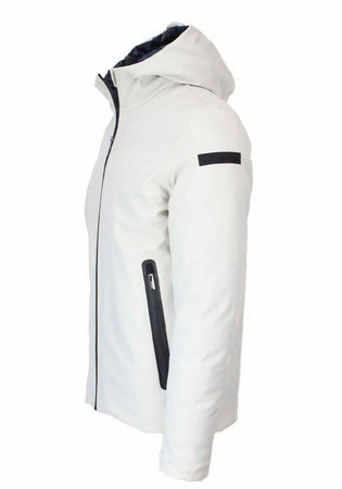Giubbino uomo RRD con cappuccio - colore ghiaccio